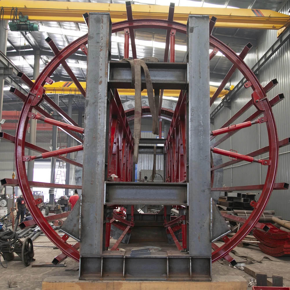 Tunnel Formwork System Steel Structure Section for Construction Steel Beam Arch Tunnel Formwork System Annular Steel Beam