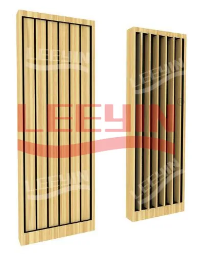 Wood Movable Acoustic Baffle Automatic Multi-functional Acoustic System Solid Acoustic Panels Movable Sound Diffuser