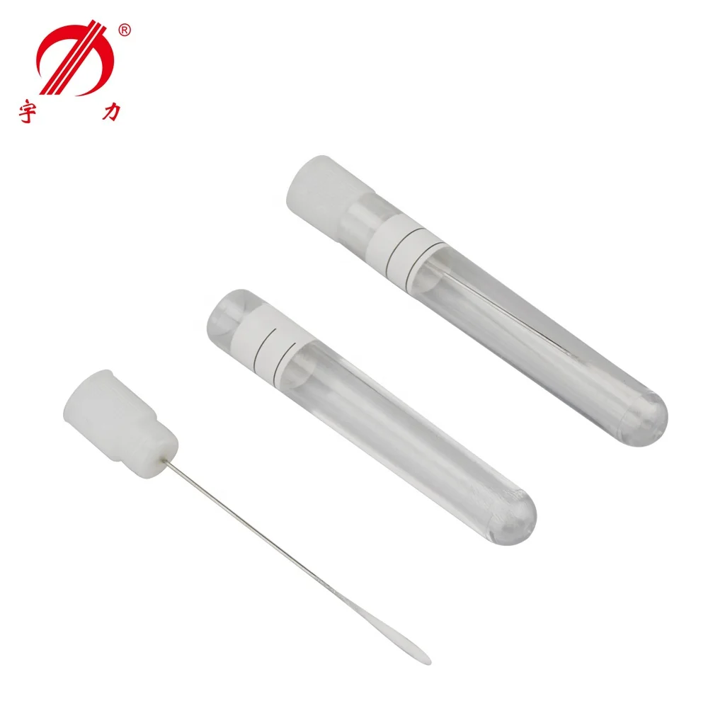 Vaginal Swab High Quality Sterile Disposable White EO Flocked Sampling Swab,medical Polymer Materials & Products Male or Female