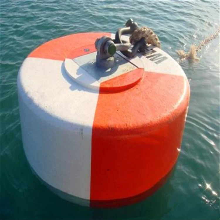  Factory direct supply customizable rotational molding foam filled stable HDPE float cylindrical buoy
