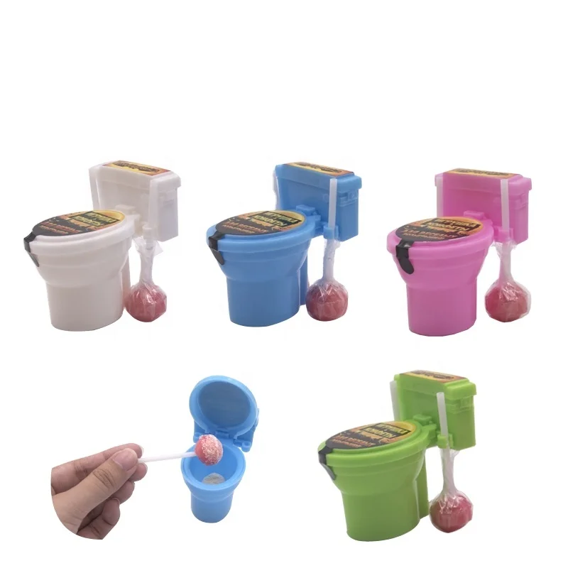 15g novelty kids interesting toilet candy toy for sale