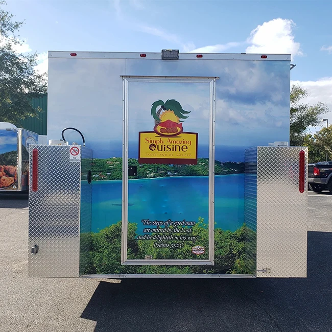 Shop Trailer Mobile Fast Food Car Ice Cream Mobile Food Trailer   For Sale  Hot Selling