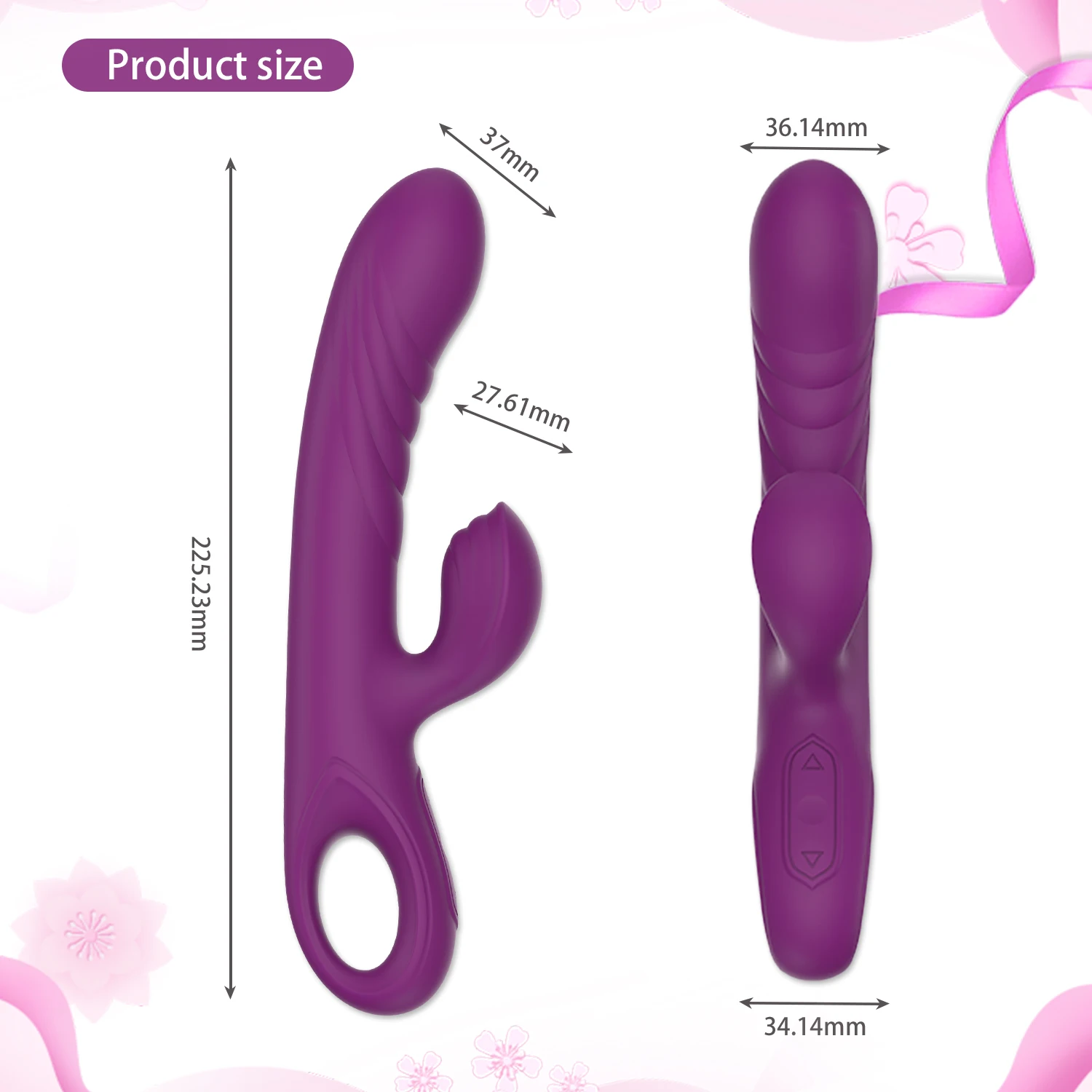 Y.Love liquid silicon G Spot Stimulator Vagina Vibrating Rabbit Vibrator huge vibrating dildo Sex Toys Dildo for Women