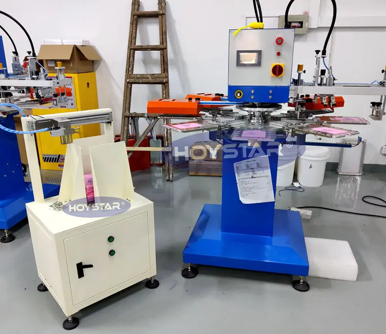 2 color automatic screen printer for napkins paper printing machine tissue press printing serviettes