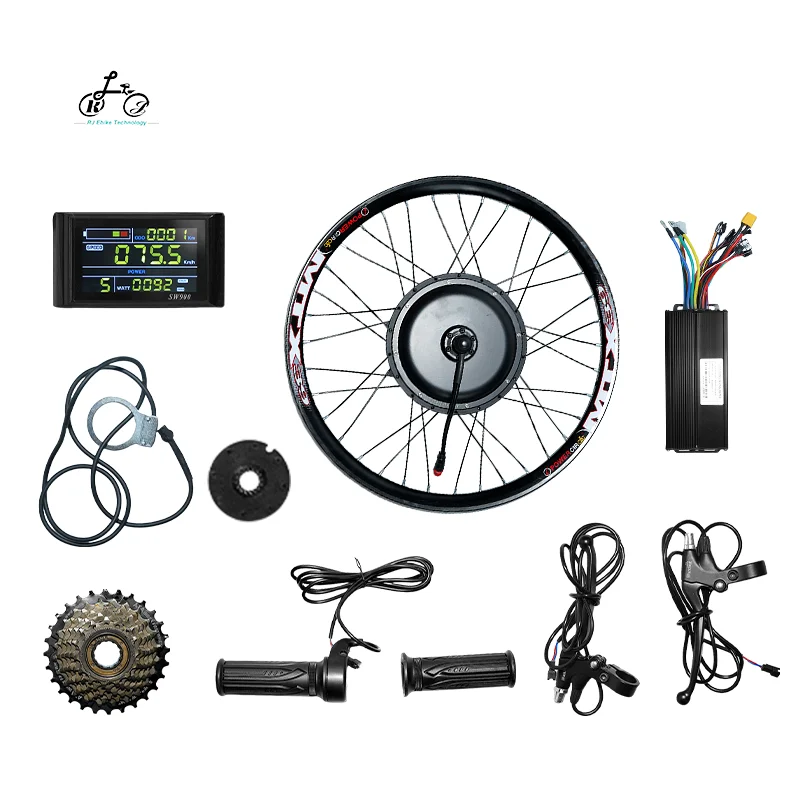 Ruijie Factory Direct ebike kit easy instalasion conversion kit for electric bicycle