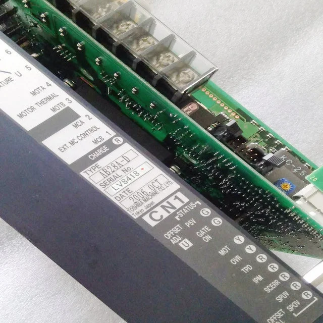 AB14C-E AB28A AB42A Toshiba  molding machines in operation with servo driver AB14C-D motor drivers  AE42A AE56A