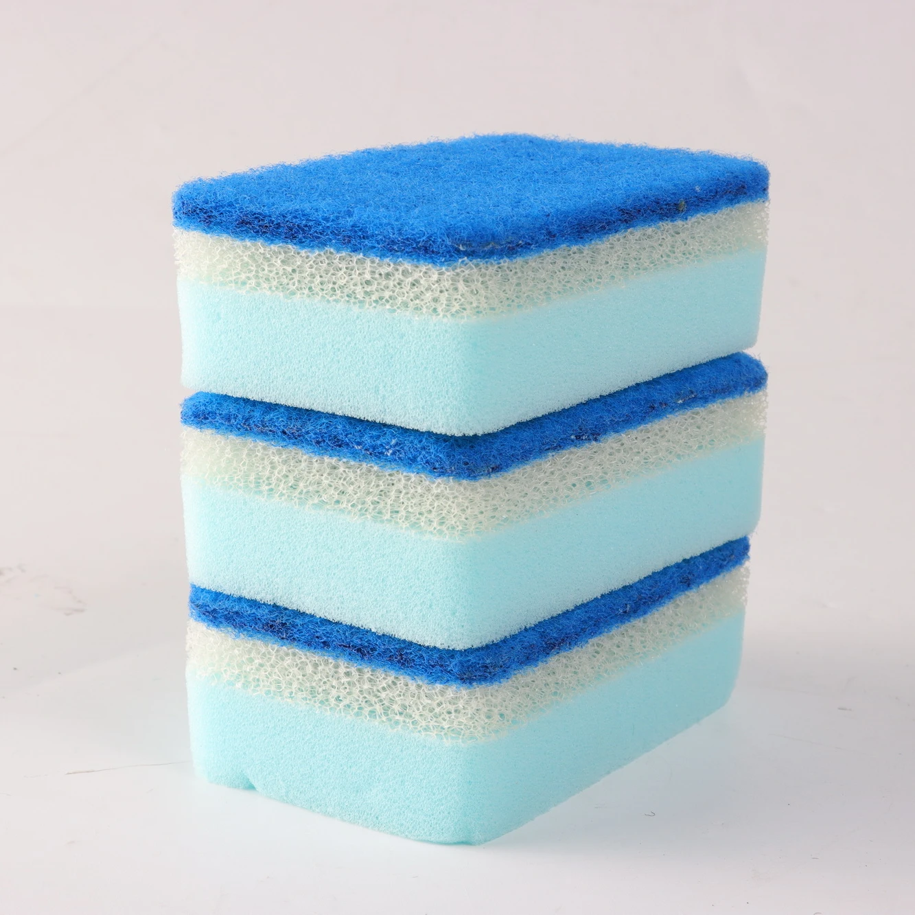 High Density Household Cleaning Kitchen Dish Washing Sponge with scouring pad