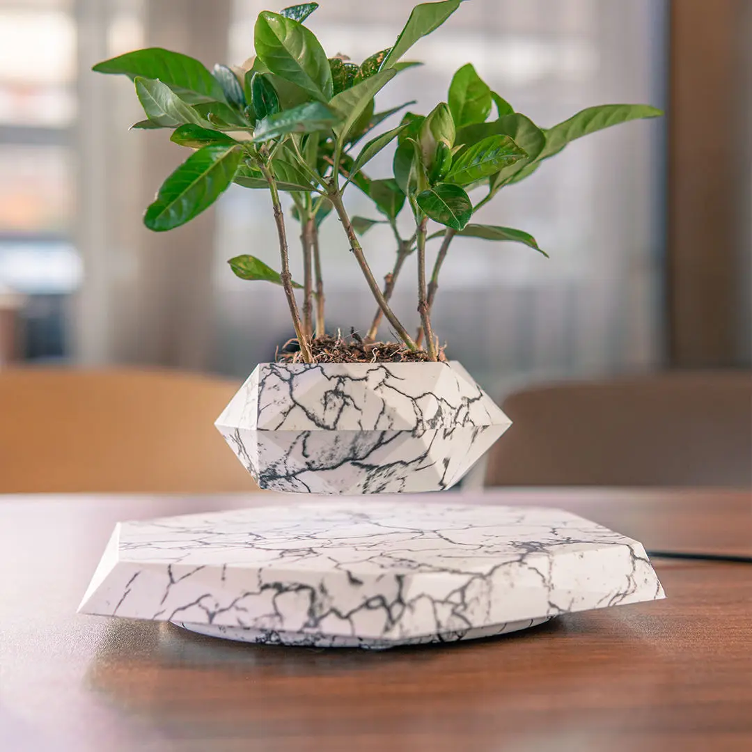 Hot Selling Air Bonsai Magnetic Levitating Flower Pot Floating Plant Pot Creative Gifts For Home Decoration