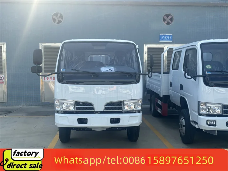Лидер продаж низкая цена Dongfeng 4*2 двойная кабина 5 тонн грузовой грузовик легкий