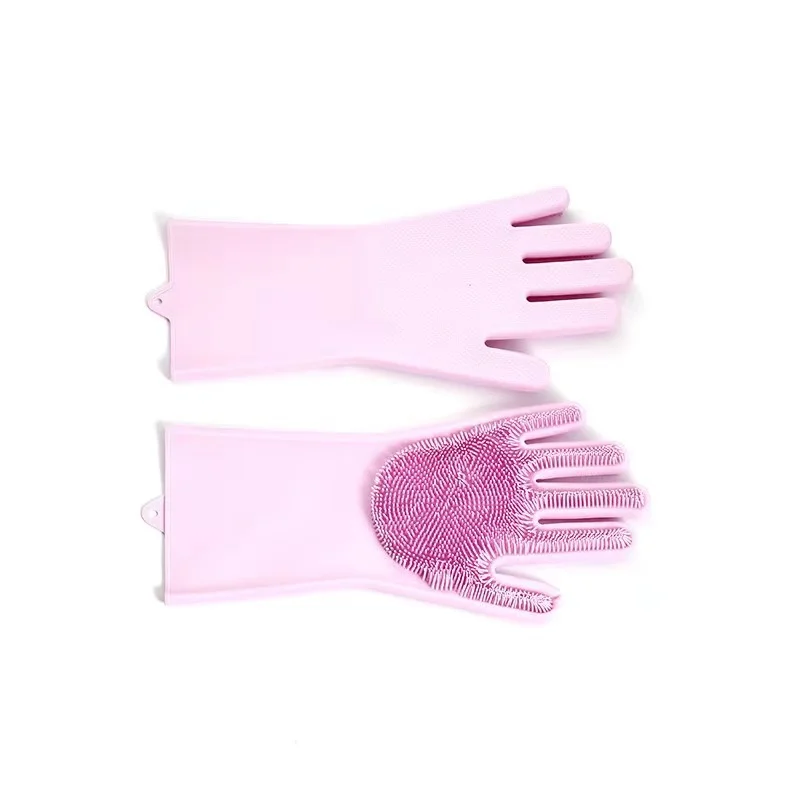 Hot sale gloves silicone Kitchen Tool Dish Washing Household Cleaning Hand Long Gloves For Household Cleaning
