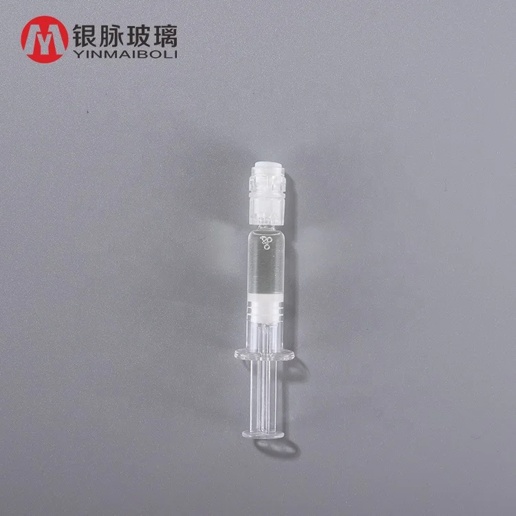 Factory Supply Wholesale Empty 3ml 5ml 10ml Clear Plastic Cosmetic Needle Syringe Bottle Water Light Needle Tube