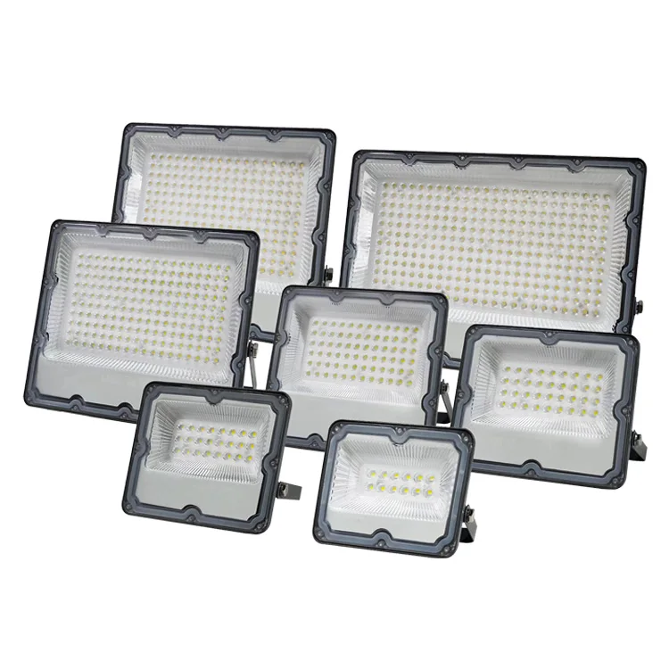 Waterproof Ip66 Outdoor Small 10w 20w 30w 50w 100w 150w 200w 300w Anti Glare rgb DOB AC Electric 220V Led Stadium Flood Light