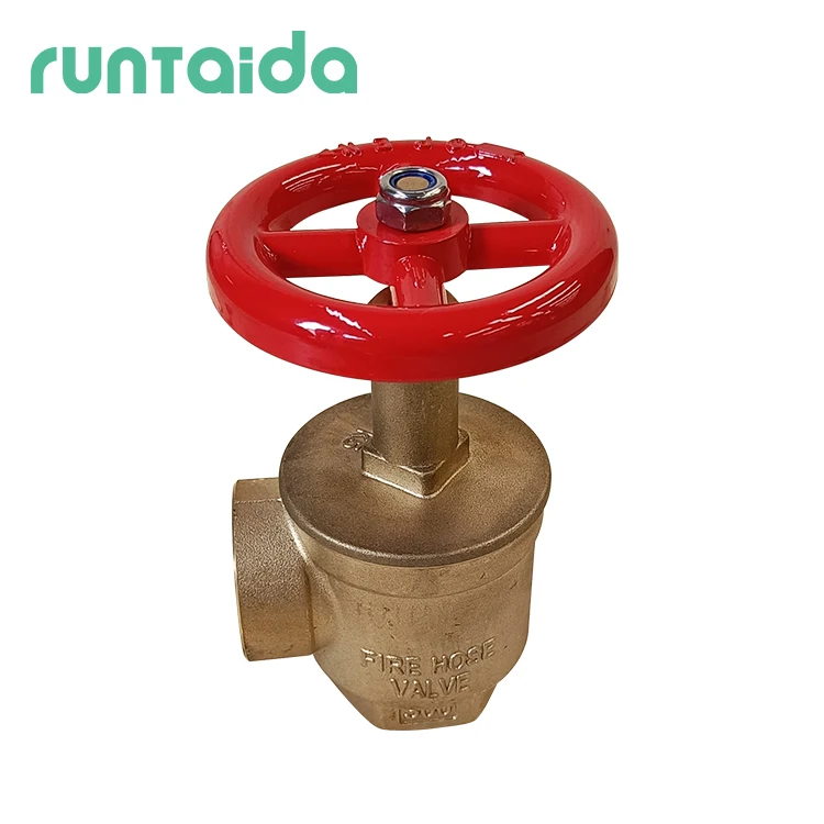 2 inch 2.5 inch 1.5inch PN16 BSP Forged Brass landing fire hose hydrant angle valve