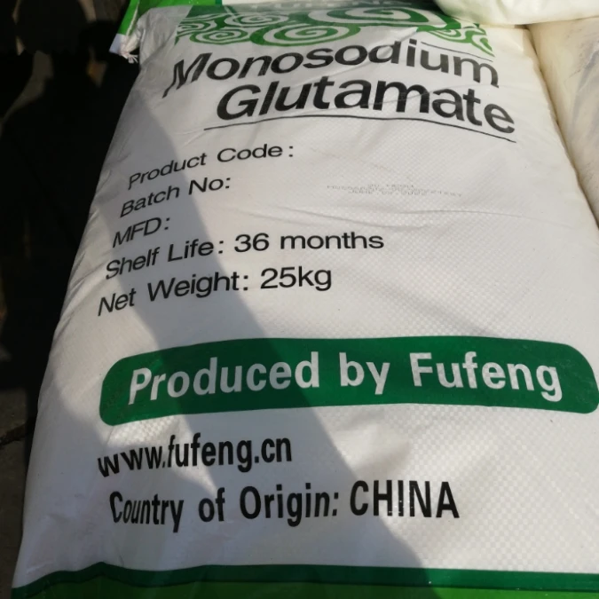 GLUTAMATO MONOSODICO Price Fufeng  Chinese Salt 20 30 40 60 80 90 100 120mesh Clear Bag White Lotus Mason Mesh CAS