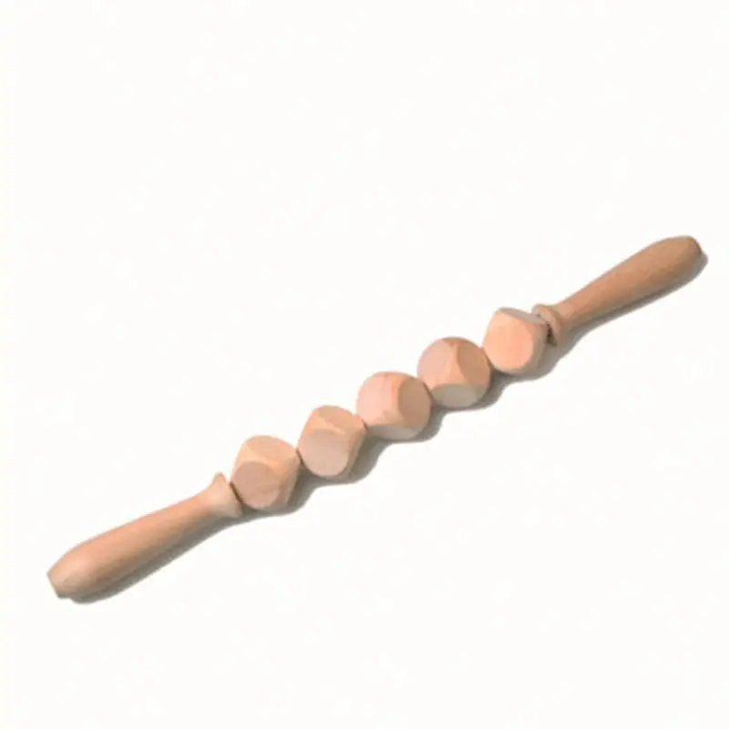 5 In 1 Body Foot Face Back Anti Cellulite Lymphatic Drainage Paddle Soft Tissue Wood Therapy Massage Tools