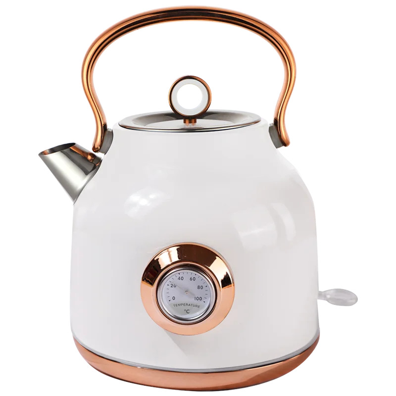 Superior Household Retro Breakfast Collection Stainless Steel Electric Toaster and Kettle Set