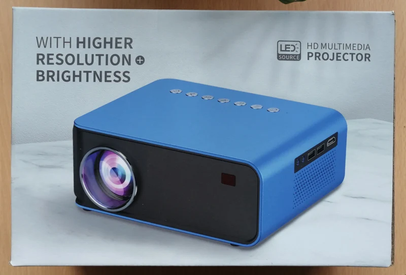 Hot selling New T4 Home Theater LCD Projector with 1024x600p Mini Multimedia LED T4 Projectors