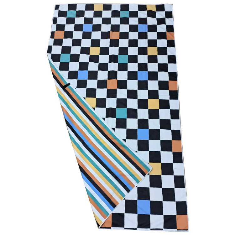 Yoga towel non slip microfiber yoga towel printed non-slip yoga hand towel