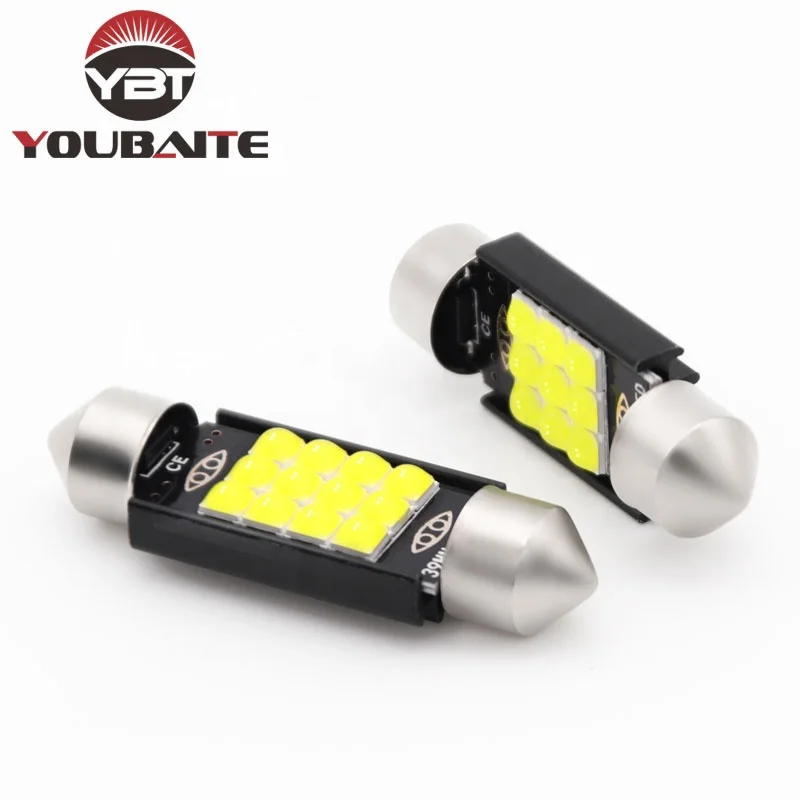 Led Car Light Festoon 3030 31mm 36mm 39mm 41mm Auto C5w Led Reading Light Led License Bulbs