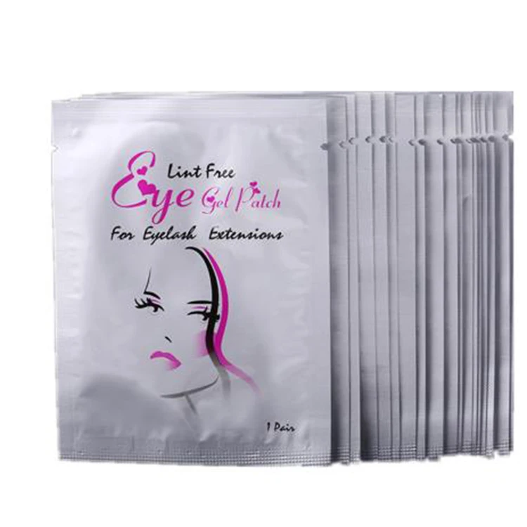 Disposable 50 pairs Eyelash Extension Patch Under Gel Lint Free Patches for Eyelash Extension