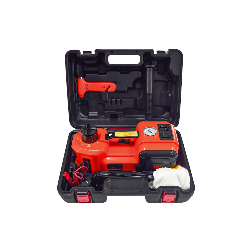 12V Electric Hydraulic Jack Electric Wrench Inflation Pump Car SUV Car Jack Hydraulic Jack For Fmall Cars