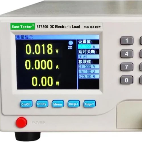 tester ET5300 Power 400W Input 0-150V / 0-40A Desktop electronic load/ dc power supply   battery tester