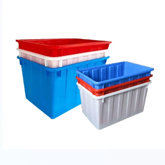 China factory wholesale stackable large plastic crate milk crates hdpe Packing box