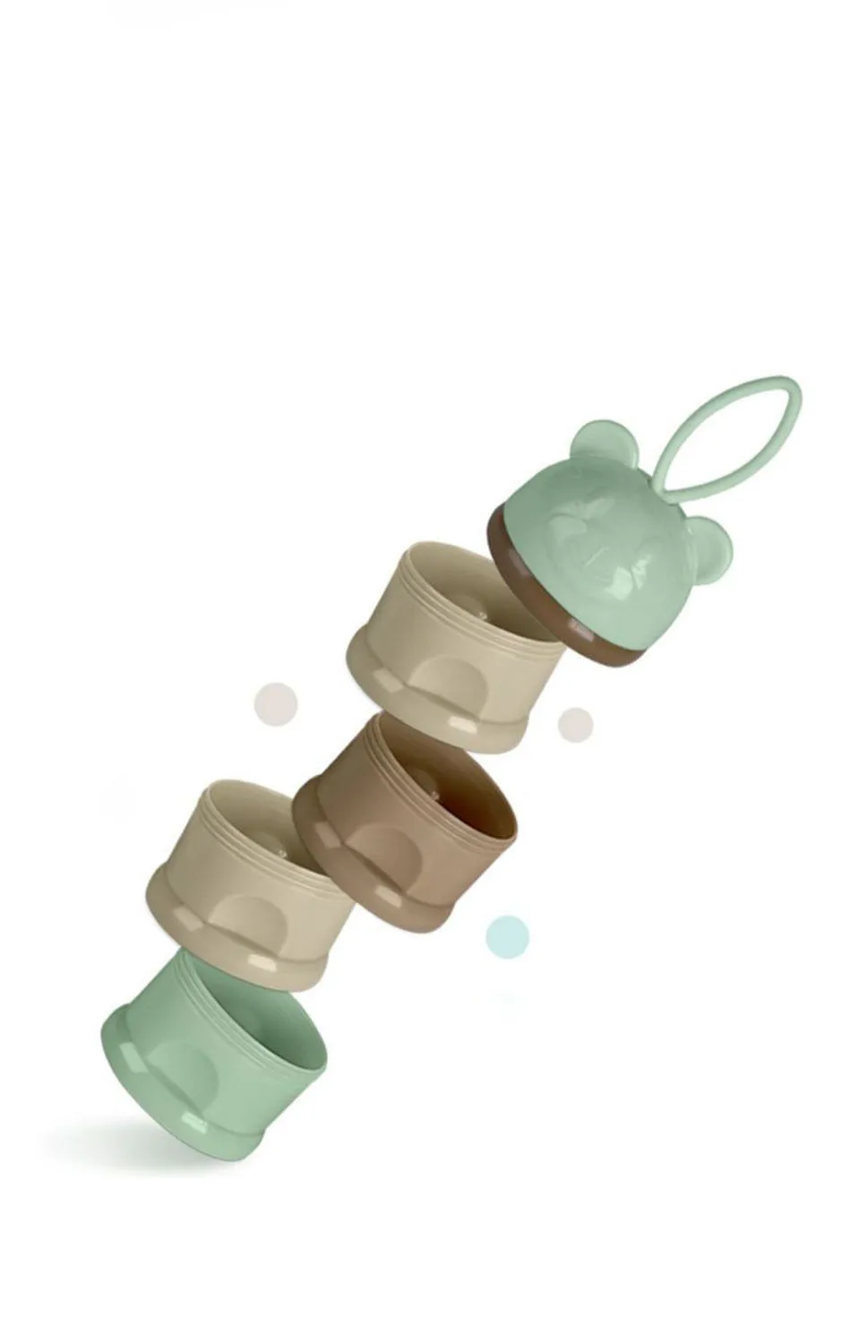 Wholesale Nursing Feeding Powdered Milk Formula Plastic Container With Spoon For Baby Infant Toddler Ki