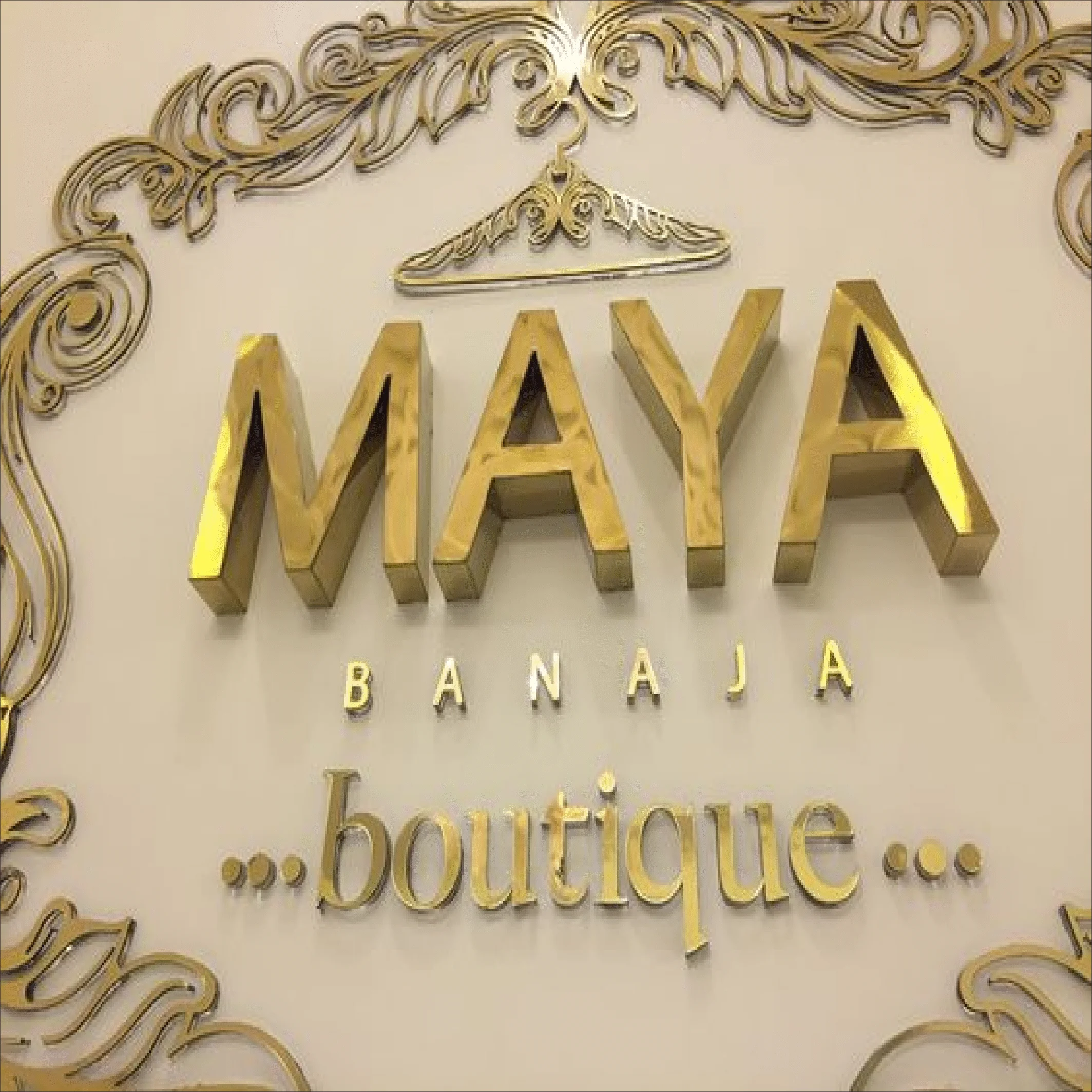 2024 new style 3d large custom business sign metal letters logo signage custom logo for office wall