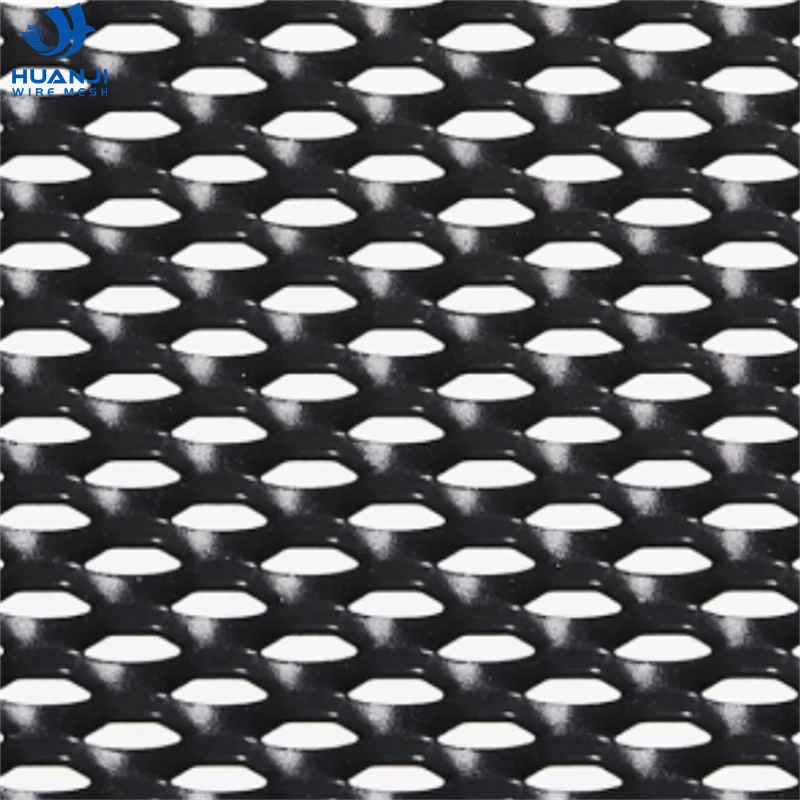 1.8 2.0 3.0mm Expanded Aluminum DVA Mesh One Way Vision Screen Mesh