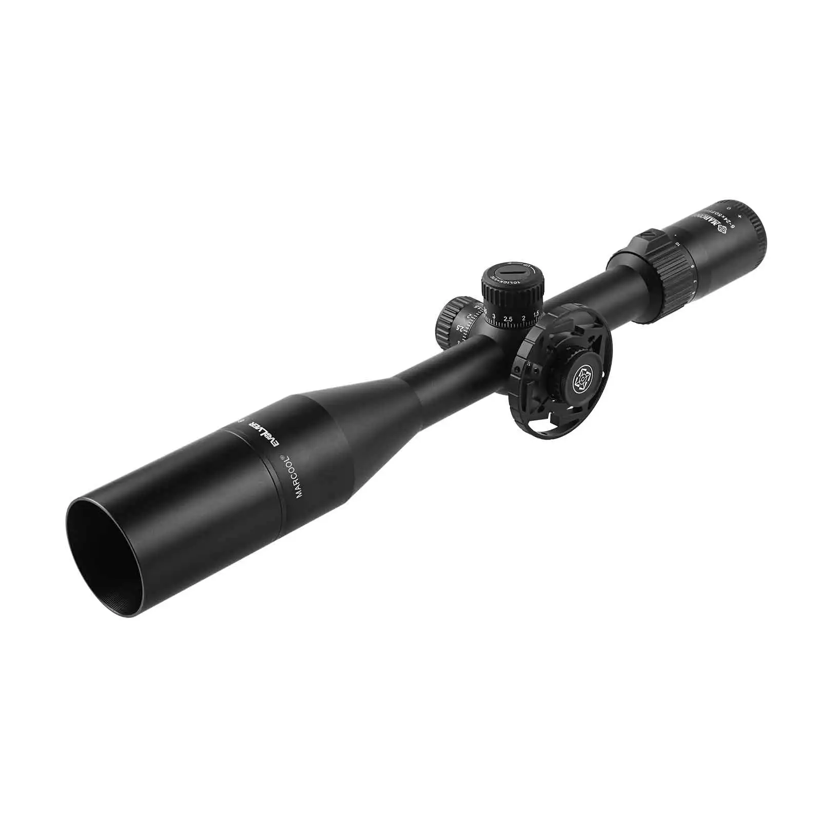 Marcool High-Performance FFP Scope Accessory Evolver 6-24X50 Diamond Lens Red Illumination 30mm Tube Diameter Hunting Tactical