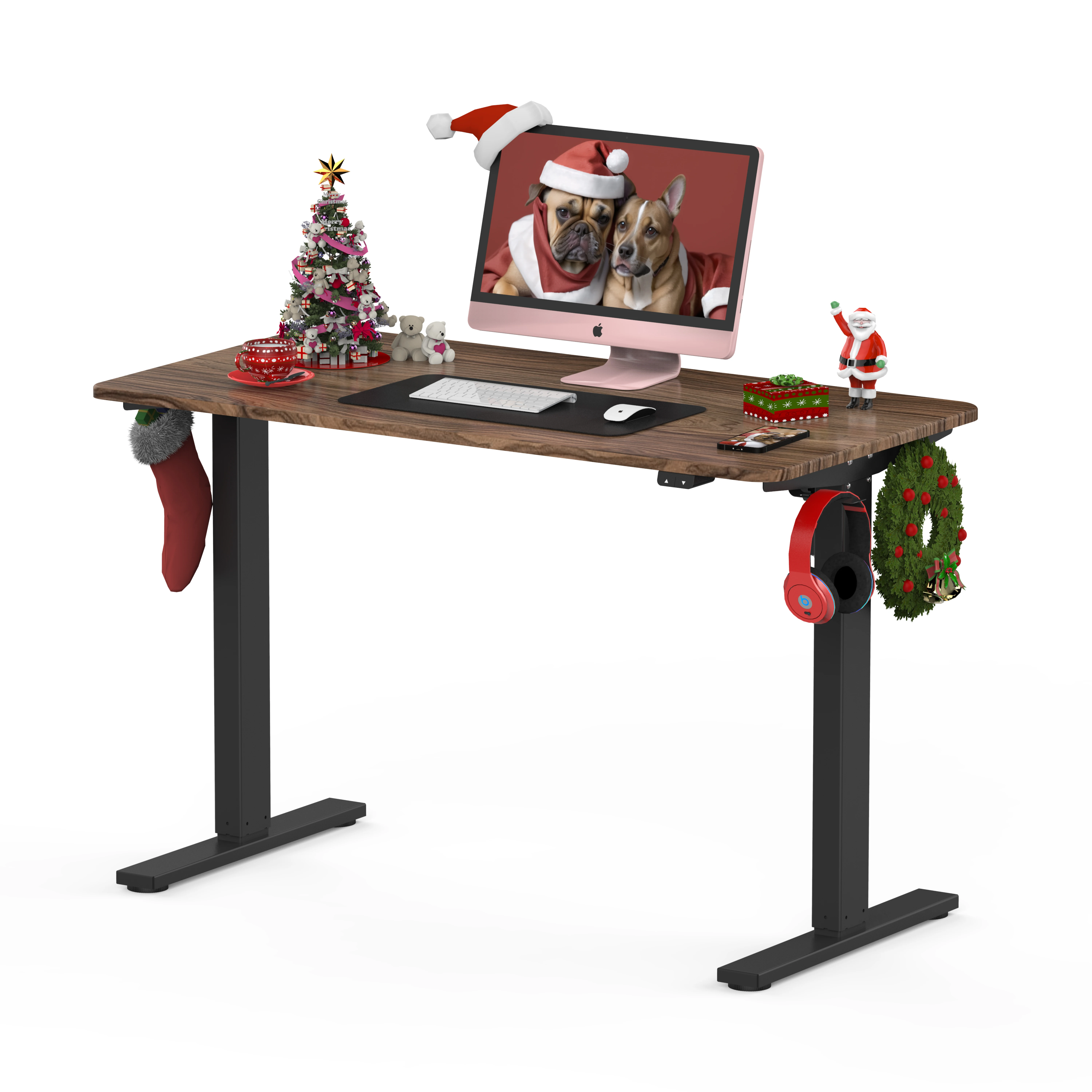 Office Table Frame Electric Height Adjustable Desk Frame Stand Up Ergonomic Electric Lift Table Legs Office Furniture