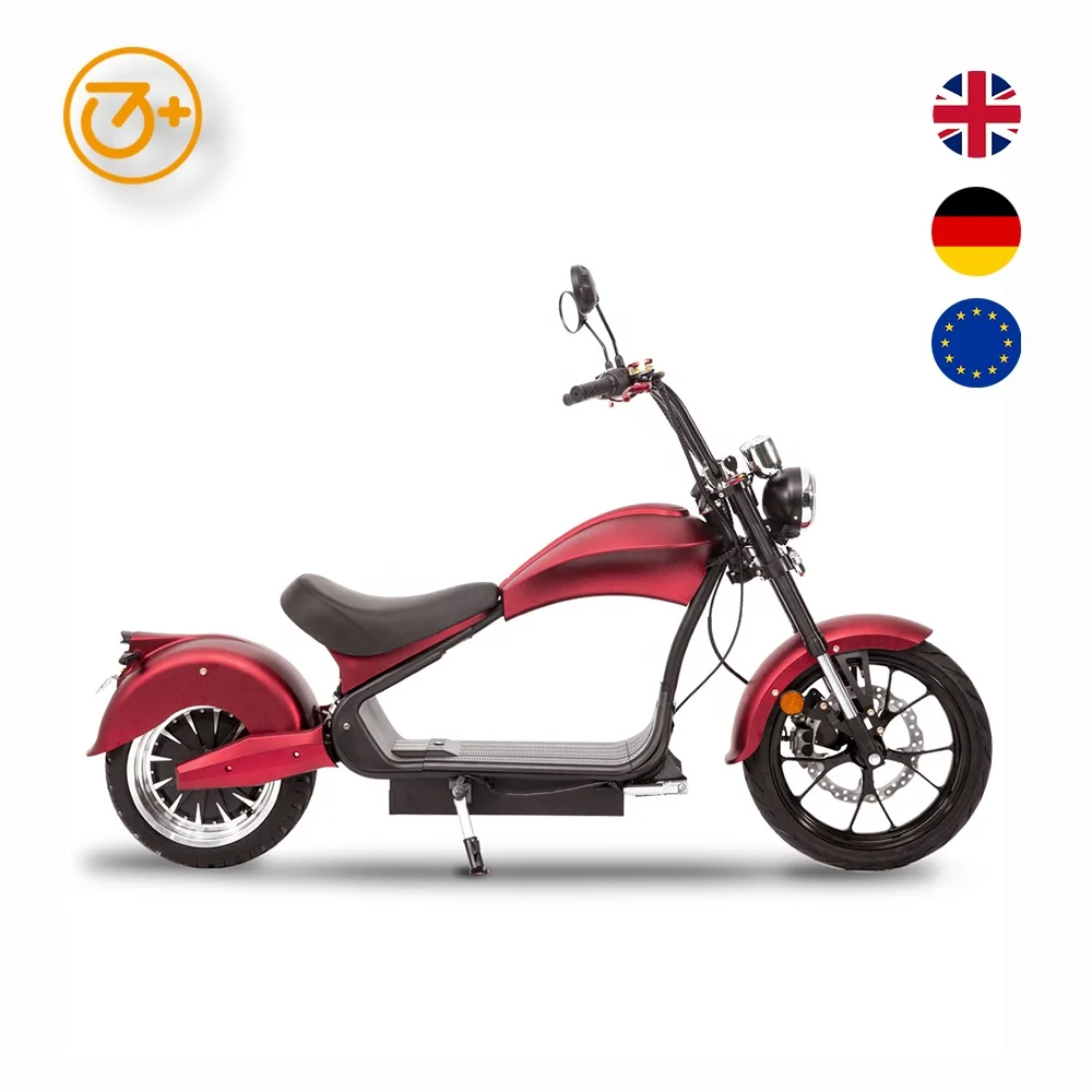 2022 Fashion Style Citycoco 2000W 60 V 20 Ah Electric Motorcycle 2 Wheels Scooter Citycoco