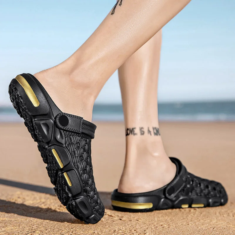 New Design Summer Anti-Slip Women Men Slippers Sandals Unisex Clogs Shoes Classic Garden EVA Clogs Shoes slippers