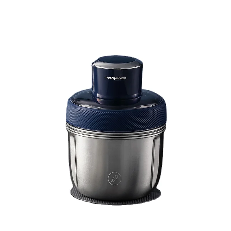 New Household Meat Grinder Electric Chopper 0.8L-1.5L Stainless Steel Food Processor 350w Vegetable Meat Mincer MR9401