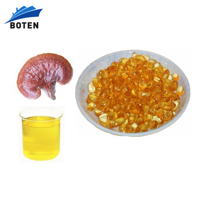 Природные органические гриба Рейши Эфирное Экстракт ganoderma lucidum shell-Сломанный Споровый жир в капсулах