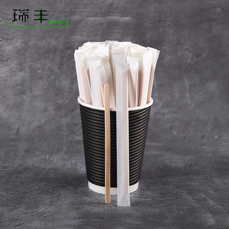 Бамбуковая мешалка 140 мм для торговых автоматов современный и классический дизайн