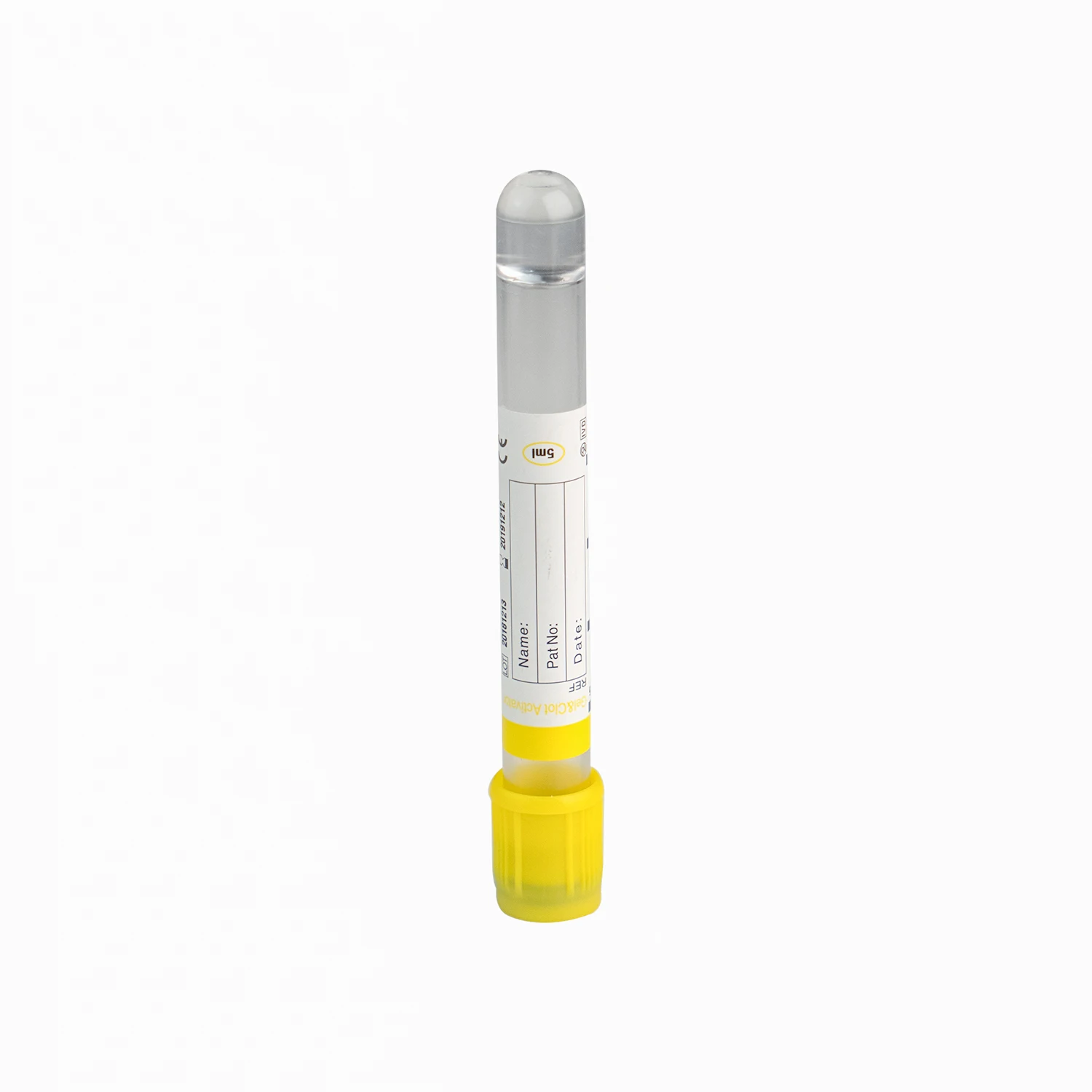 Vacuum Blood Collection Tube Disposable For Hospital Use