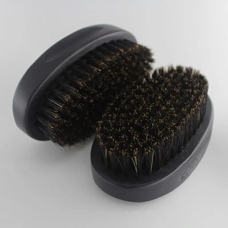 
China wholesale durable wood wild boar bristle beard brush for sale 