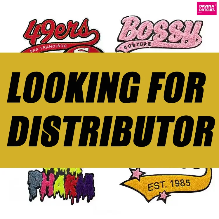 On Mascot Tiger Patches Chenille Towel Embroidery Sports Patches for Clothing Custom Large Chenille Letter Iron Fabric 3D Resin