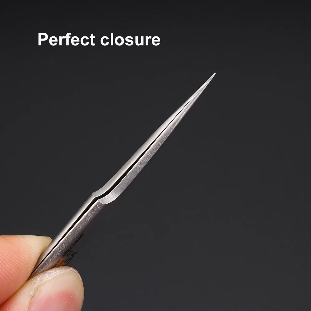 Yelix High Precisely Personalized Stainless Steel Eyelash ODM OEM Tweezers Manufacturer SS-JP