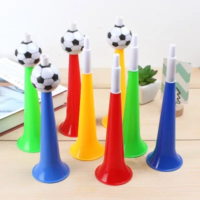 Factory direct sale in China for small air horns,musical air horn for fans gifts, cheap trumpet with country flag