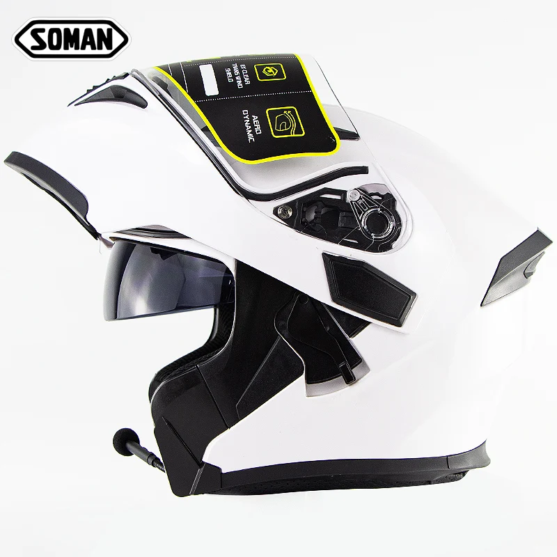  Мотогарнитура Smart BT для мотоциклетного шлема с микрофоном SOMAN