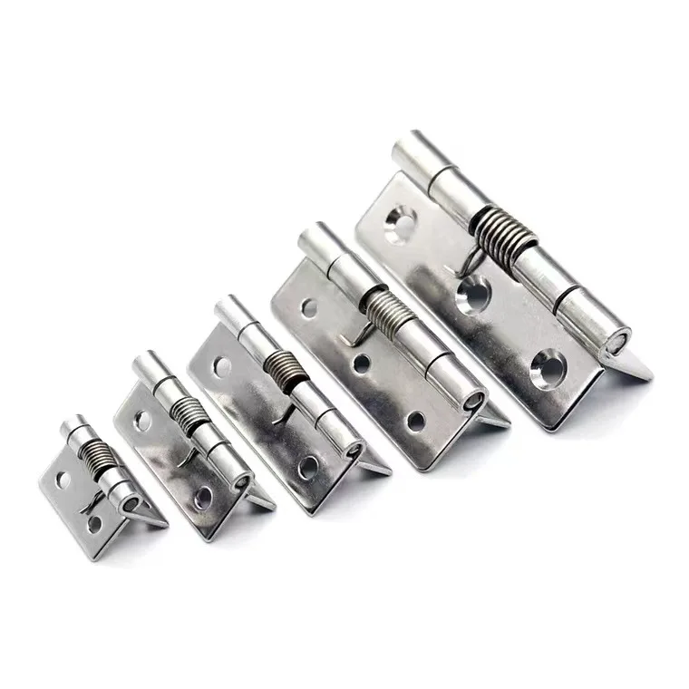 Wholesale automatic 304 stainless steel self closing door spring hinge