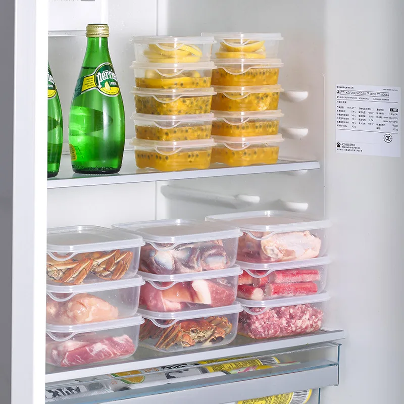 2024 New Refrigerator Preservation Box Frozen Meat Box Frozen Storage Special Food Grade Kitchen Storage Boxes With Lid