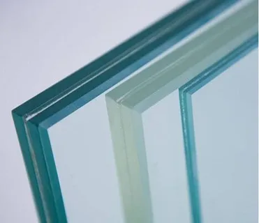 High quality Texture decorative fabric laminated glass silk laminated glass