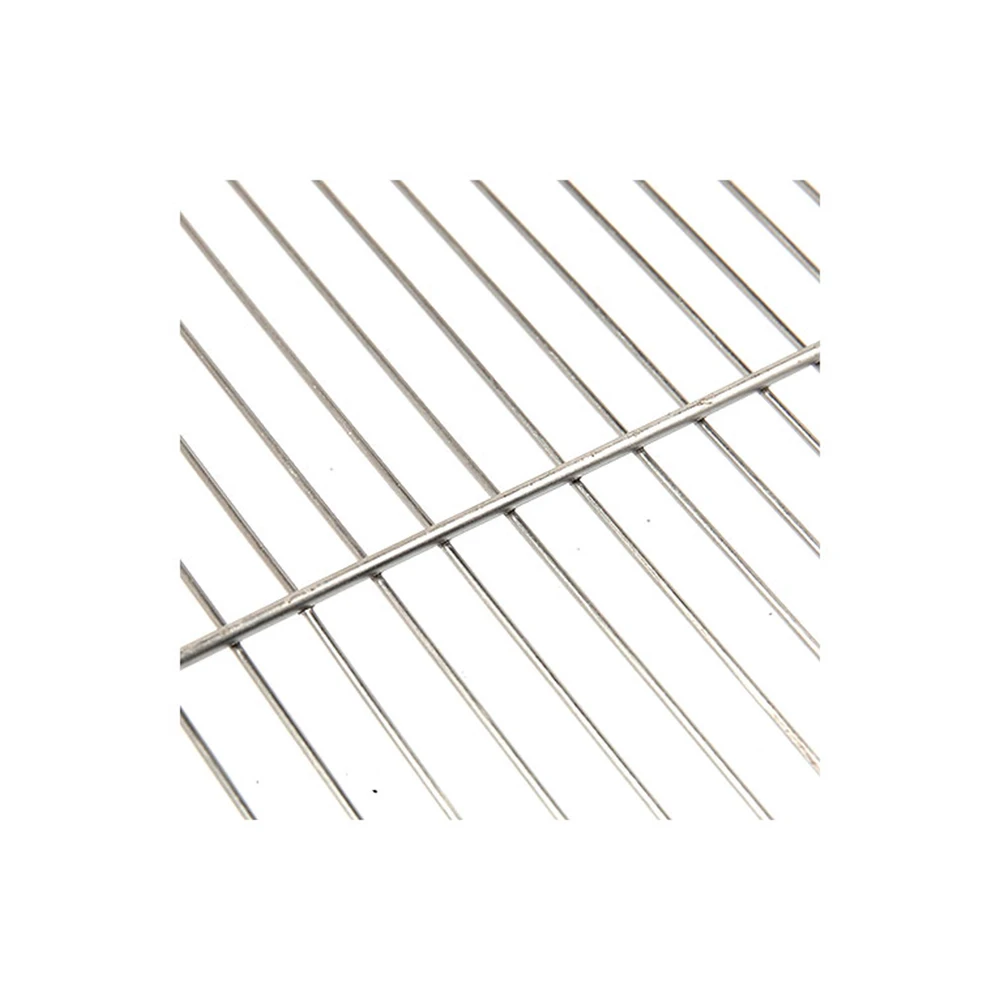 Professional custom round bbq grill mesh stainless steel chicken outdoor barbecue wire mesh For Roasting Meat