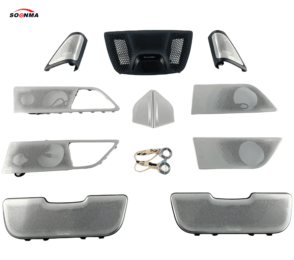 Epoch MotorParts Car Led Interior Light Accessories Modification Luminescent Cover Plate For BMW X5/X7 G05/G07 17 Pcs