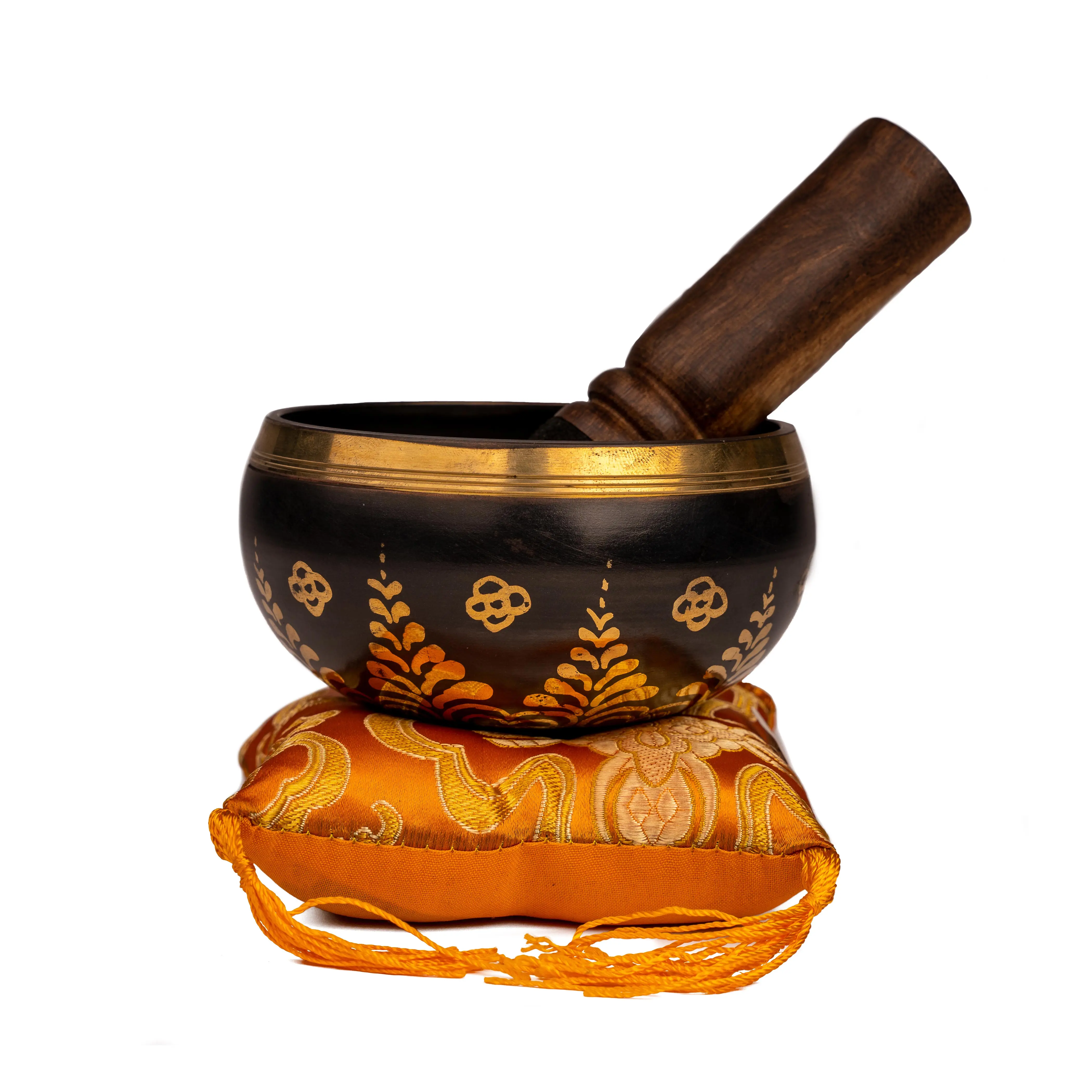 Handmade Tibetan Singing Bowl Color Art Sound Resonance Bowl Sound therapy spiritual Bowls