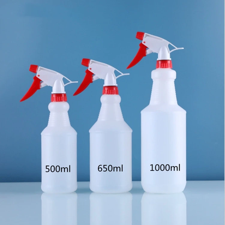 Wholesale Custom White HDPE Plastic 500ml Tigger Spray Bottle for Cleaning